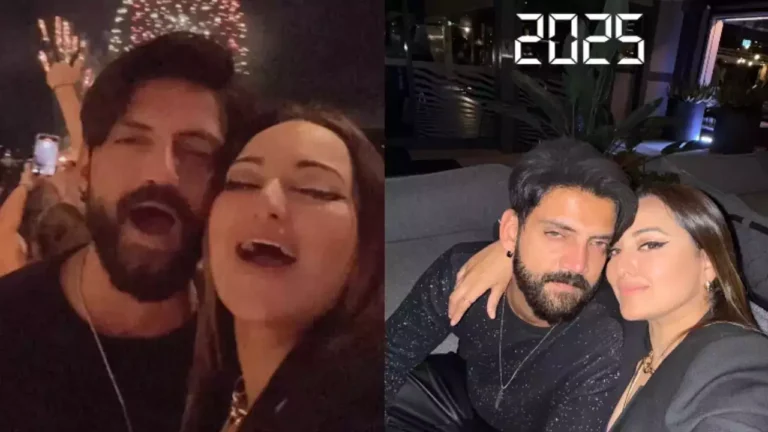 Sonakshi and Zaheer Iqbal Welcome 2025 in Sydney