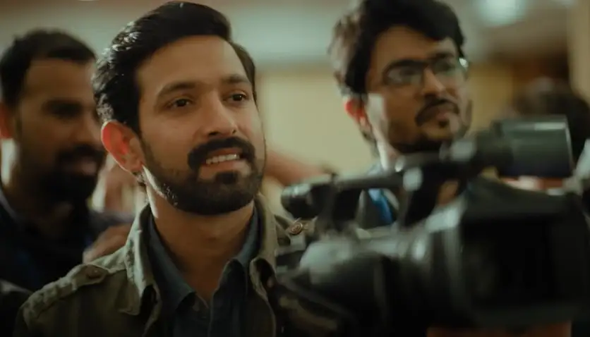 Vikrant Massey as Samar Kumar in The Sabarmati Report