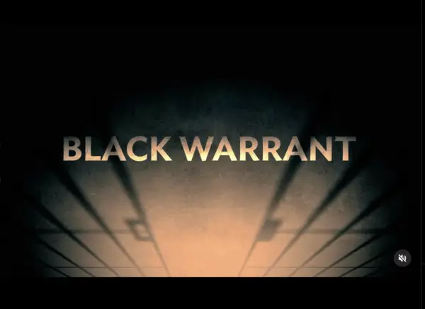 Black Warrant Release Date