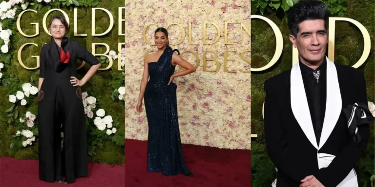 Indian Icons Who Sparkled at the Golden Globes 2025 Red Carpet