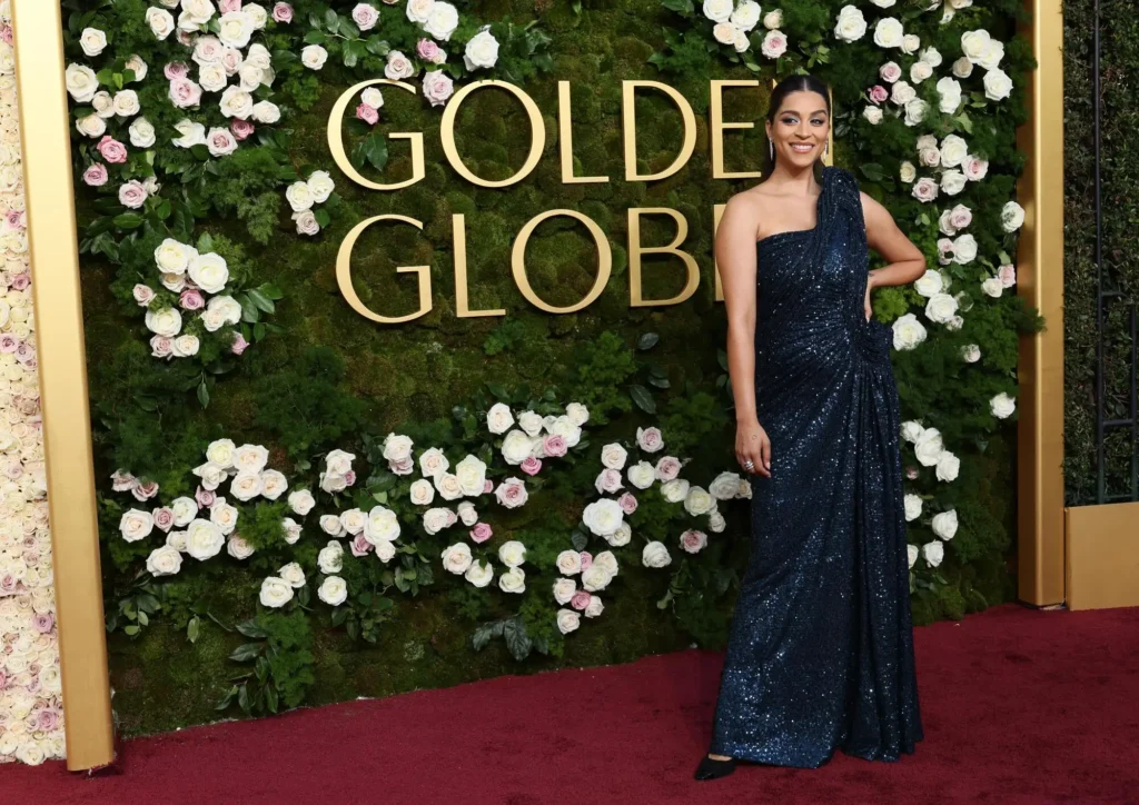 Lilly singh at golden globes